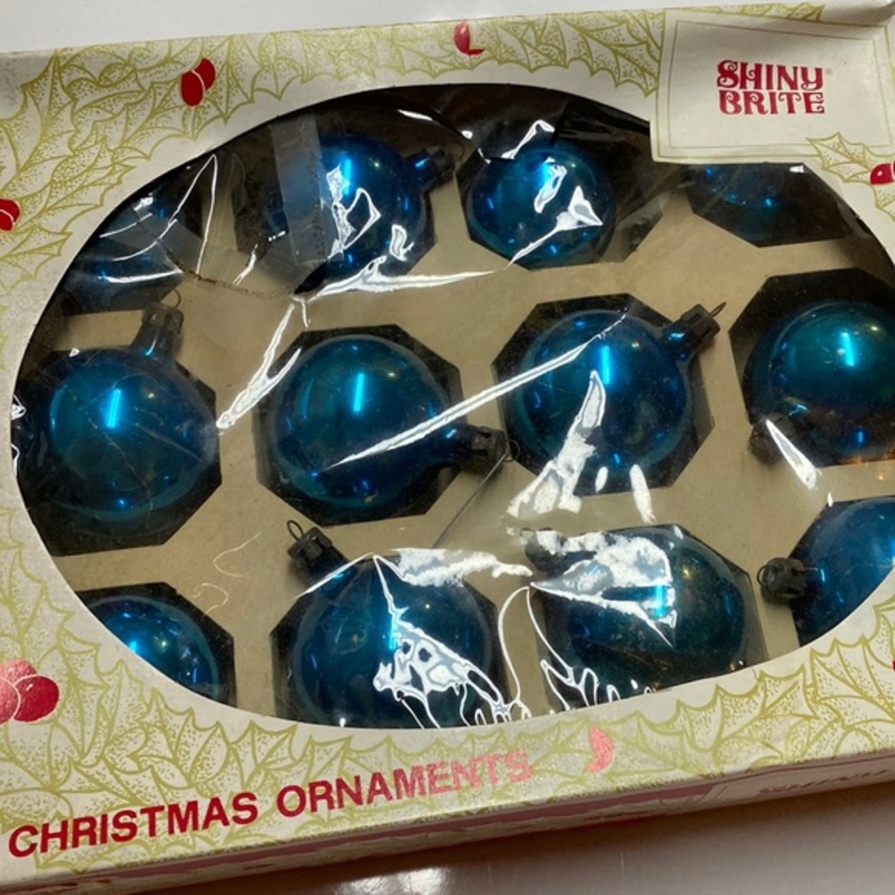 Vintage Christmas ornaments